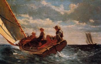 Winslow Homer : Breezing Up